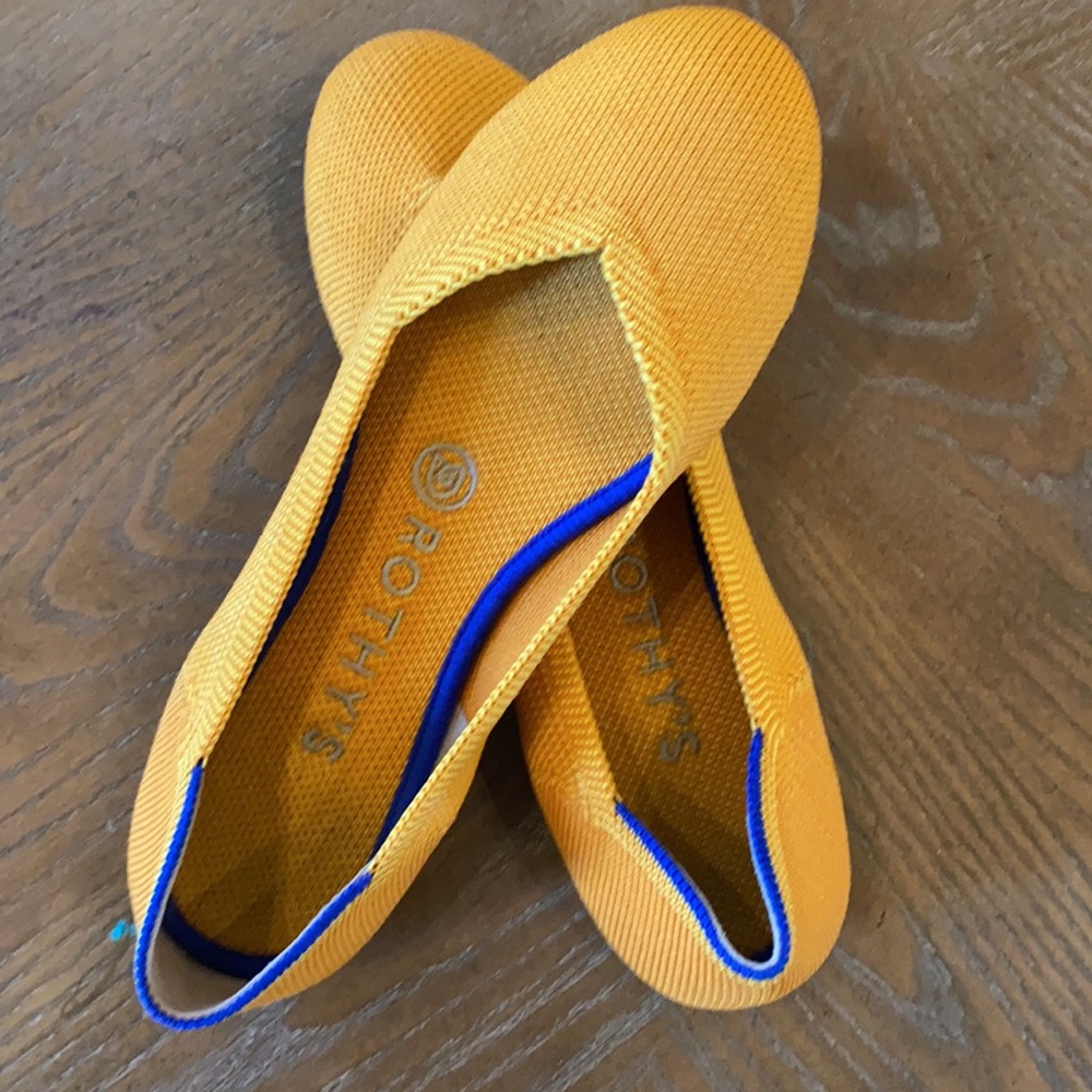 Rothy’s Lemondrop Never Worn